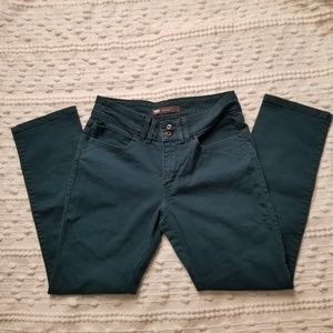 Levi's black label flap pockets skinny jeans